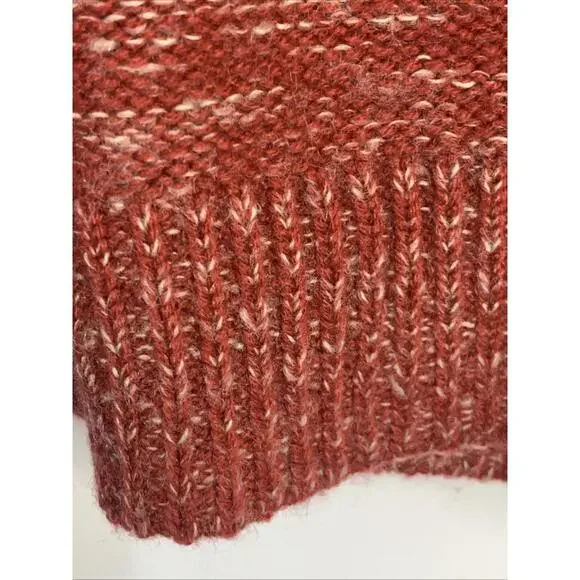 URBAN OUTFITTERS Women's Stretch Knit Scoop Pocket Long Sleeve Sweater S Warm - Picture 7 of 8